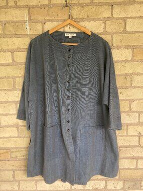 Maiwa Handwoven Jacket, Naturally Dyed